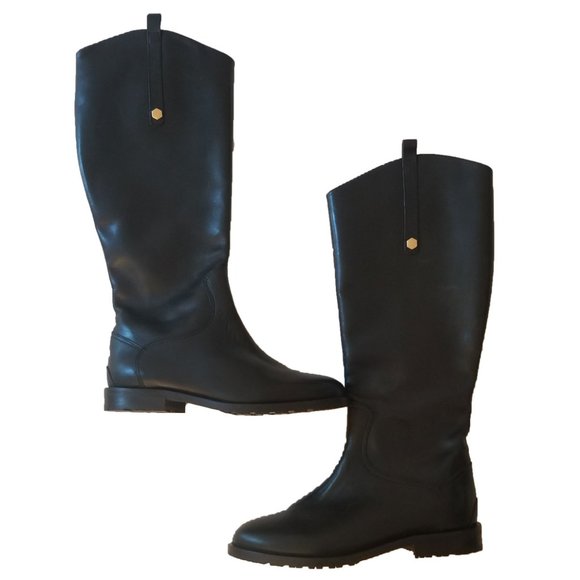 Fabianelli Boots 100% Leather. Black Size 8 - Picture 2 of 8